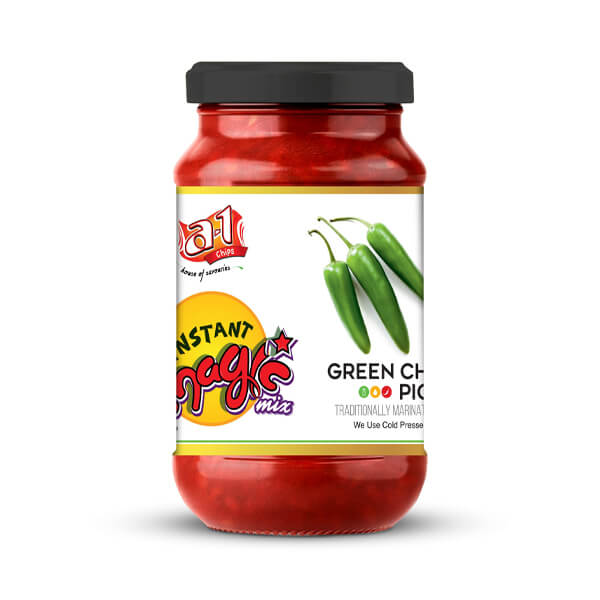 GREEN CHILLY PICKLE (A1 Chips)