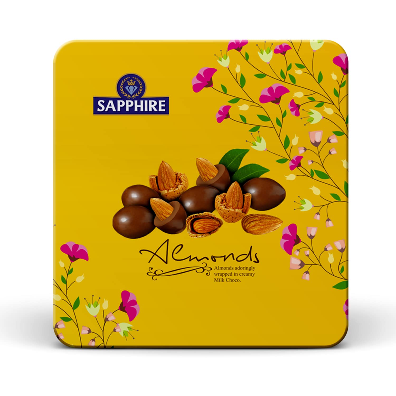 Sapphire Chocolate Coated Almonds 200g (TIN)