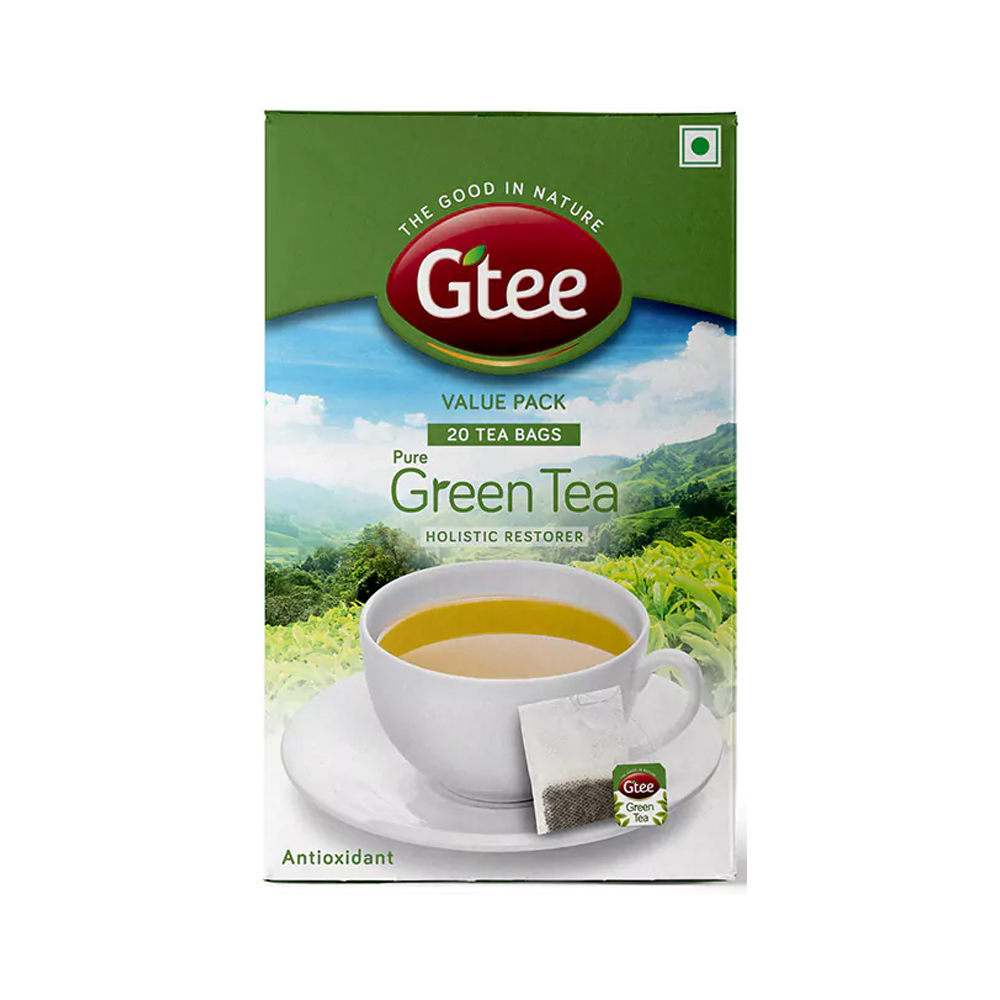 GTEE Green Tea – Value Pack 20 Tea Bags