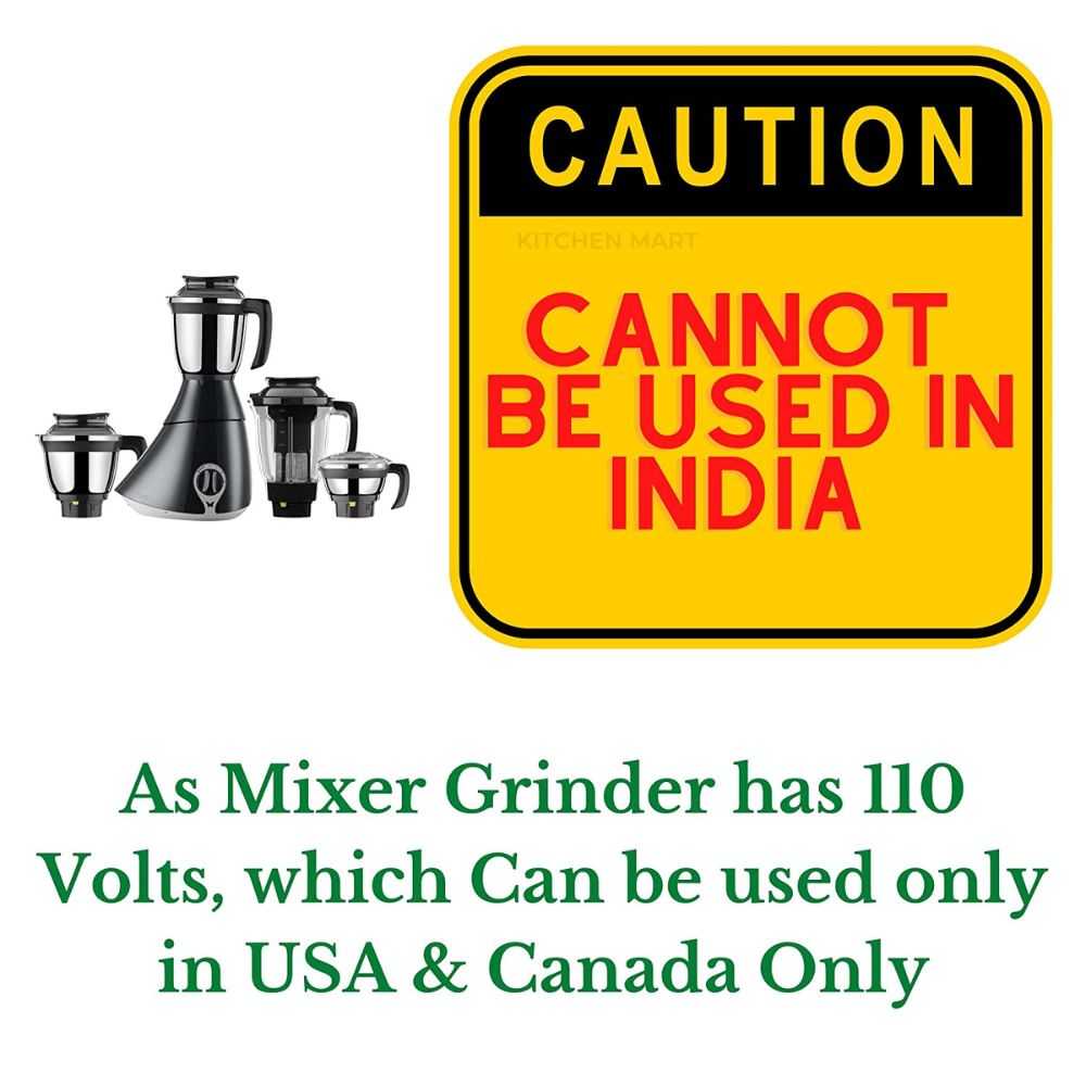 Indian mixer grinder Butterfly Pebble 600 Watt 3 Jar Mixer Grinder 110  volts online usa
